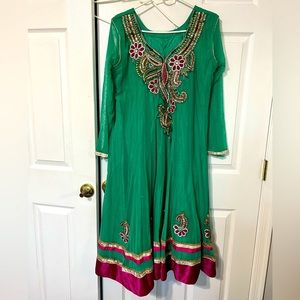 Beautiful Indian anarkali dress 3pc